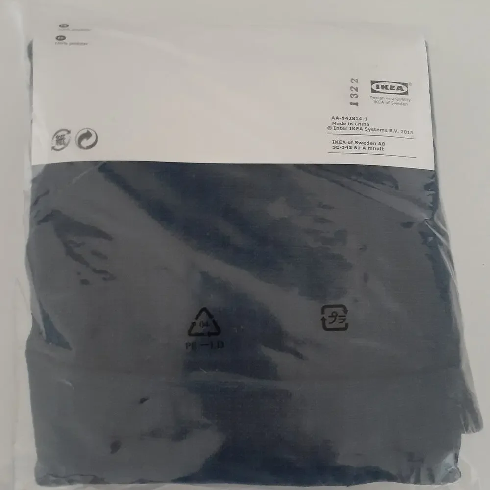 IKEA Henriksdal Skiftebo Blue Chair Cover NEW in Package - Picture 2 of 3